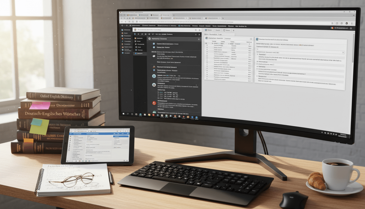 descubre los mejores diccionarios online y recursos esenciales diseñados para traductores profesionales que buscan precisión y eficiencia en su trabajo diario.