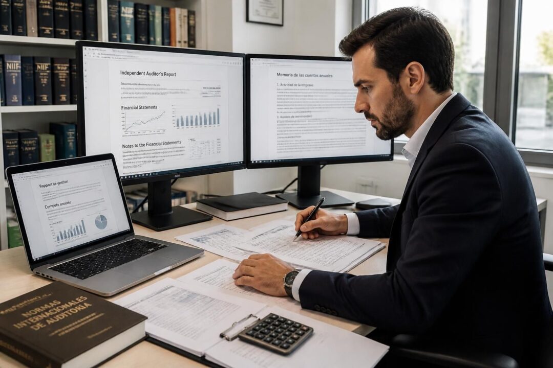 servicios profesionales de traducción financiera especializados en cuentas anuales, auditorías y memorias para garantizar precisión y claridad en informes corporativos.
