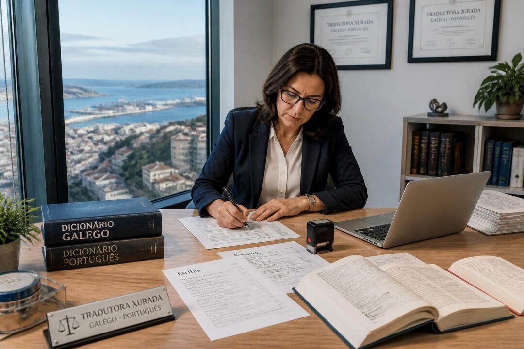 servicio de traductor jurado en vigo especializado en gallego y portugués. ofrecemos traducciones oficiales precisas a tarifas competitivas.