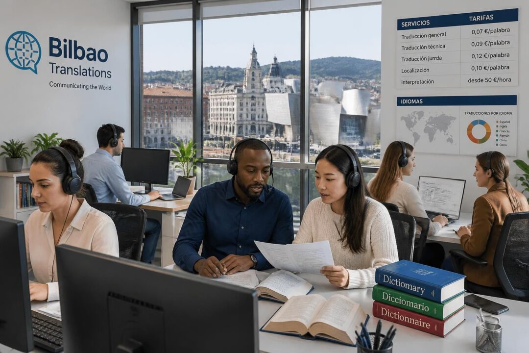 agencia de traducción en bilbao que ofrece servicios profesionales en múltiples idiomas con tarifas competitivas. traducciones precisas y rápidas para empresas y particulares.