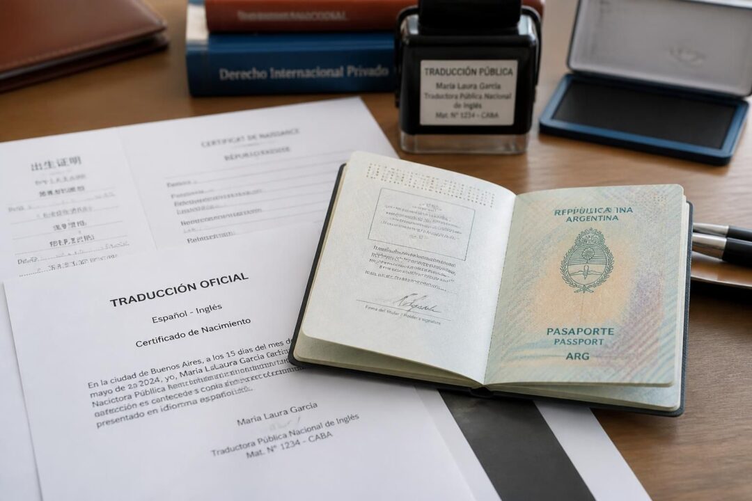 traducción jurada del pasaporte: cuándo es necesaria y qué páginas deben traducirse para trámites oficiales.